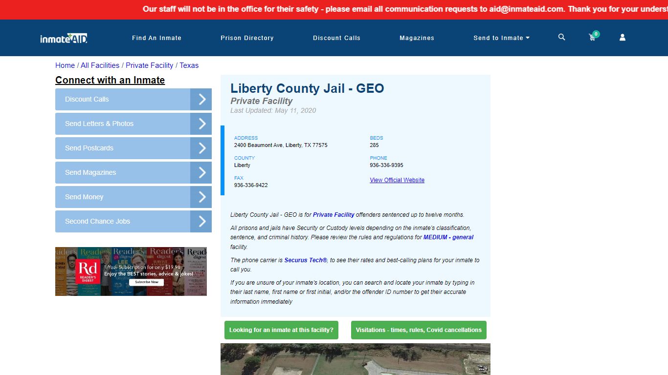 Liberty County Texas Jail Roster